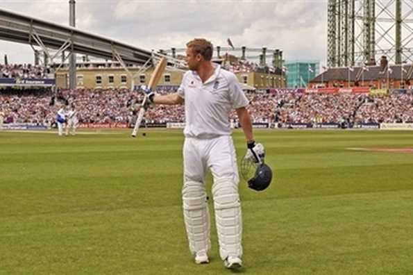 Andrew Flintoff gave the crowd some lasting memories in his final Test series.