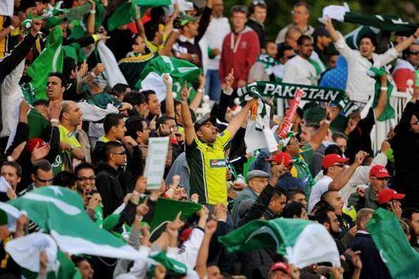 The Pakistani fans had a lot to cheer about after a long time