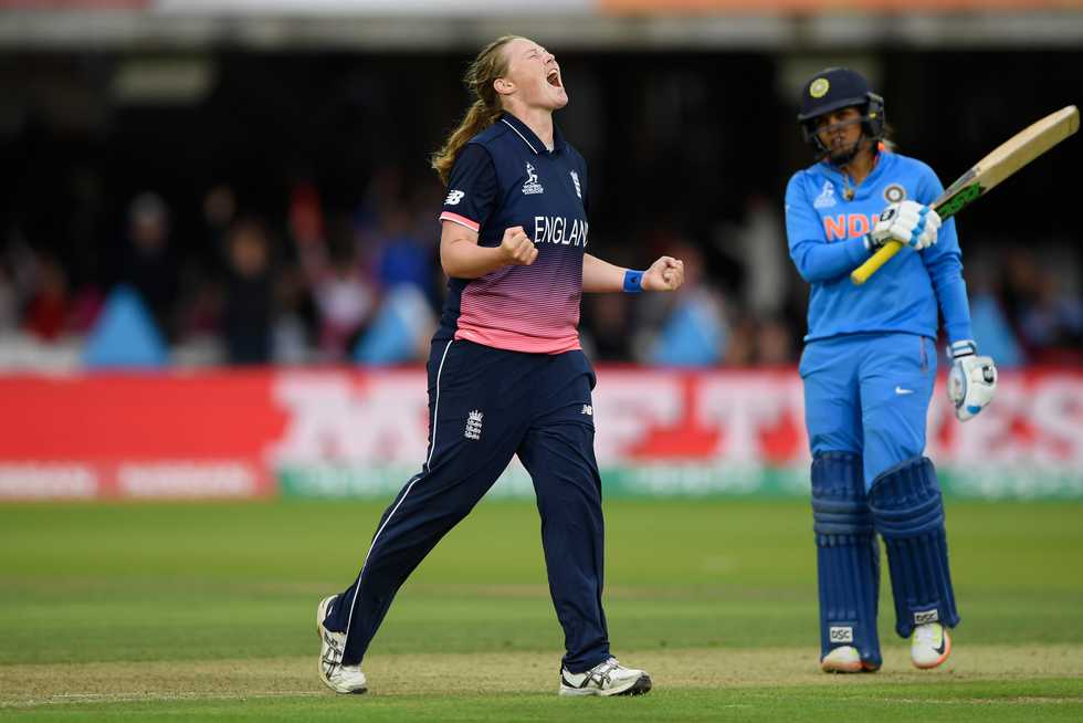 The wicket of Veda Krishnamurthy turned the game in favour of England