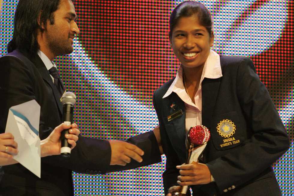 In 2007, when none of her male counterparts could even make it to nominations, Goswami became the first Indian female cricketer to bag the coveted ICC Women's Player of the Year trophy.