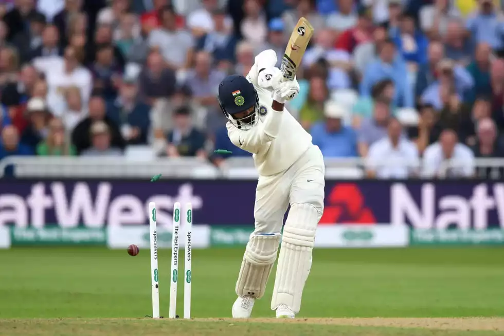 In the Trent Bridge Test, Rahul made a change in his technique to tackle the new-ball challenge, resulting in his dismissal 