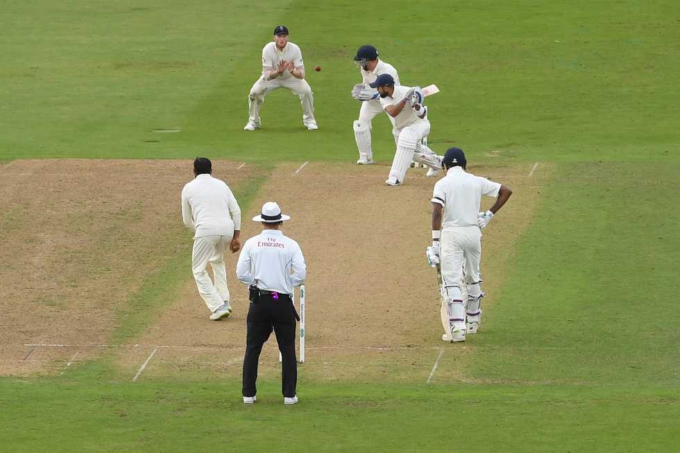 Kohli's dismissal against Rashid, whip-driving through cover and edging to slip, was a throwback to an old flaw - but this was now an aberration, not the norm