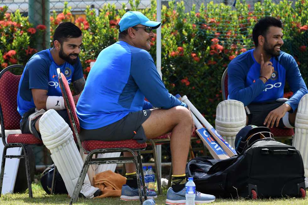 Ravi Shastri has hinted at the possibility of separating the Indian top-three with Virat Kohli moving down to No. 4 during the World Cup