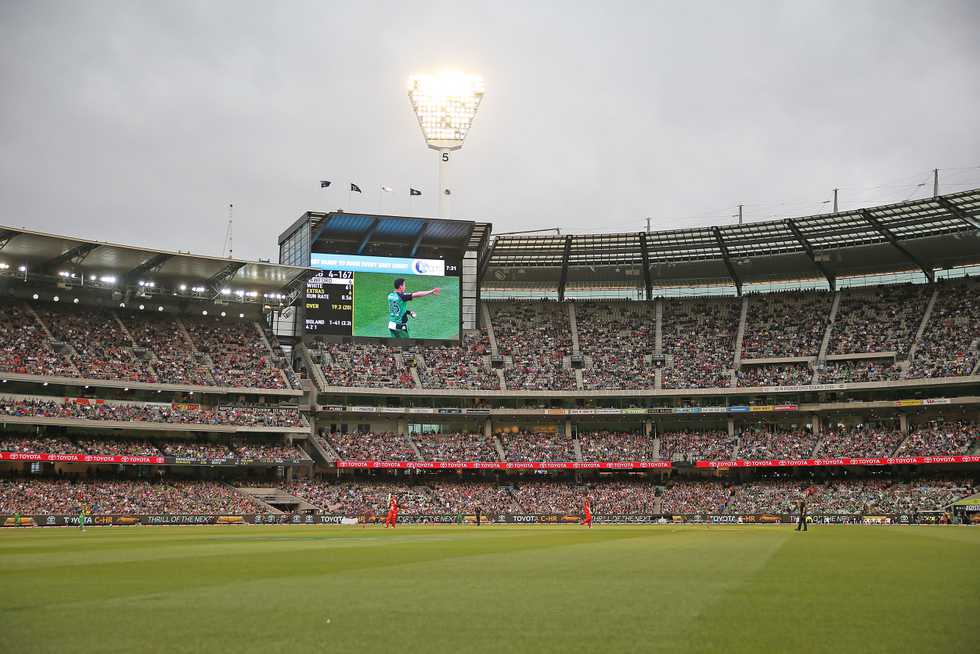 If the Melbourne crowd was a visual representation of a shift towards domestic leagues, the trend has been confirmed by developments at the less visible epicentre of the cricket world - the broadcast rights market. 