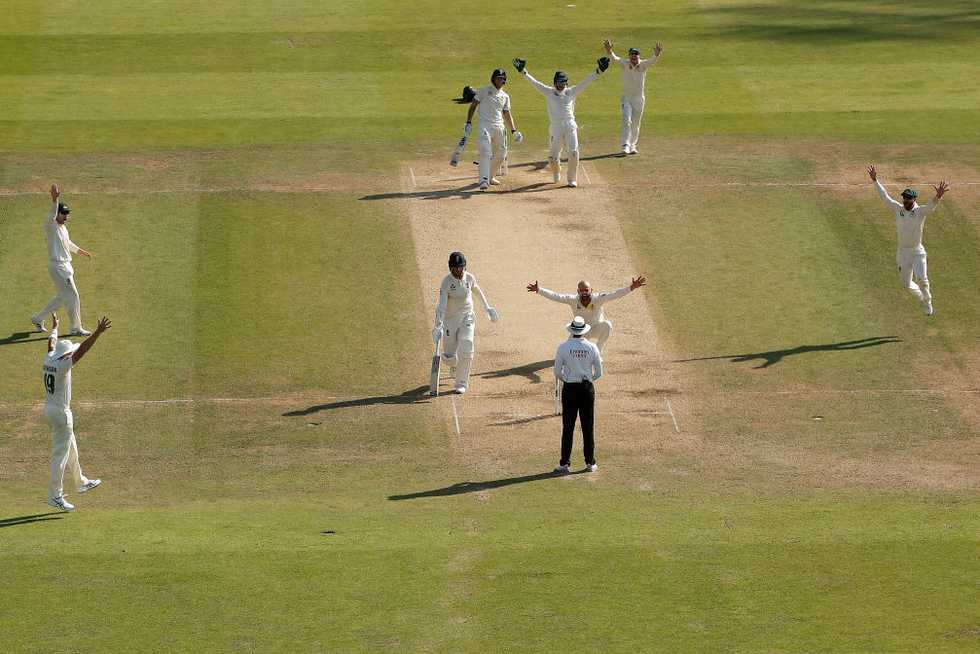 With the reviews lost and umpire Joel Wilson turning down Australia's appeal for an LBW against Ben Stokes, it proved to be a game-changing moment in the Headingley classic