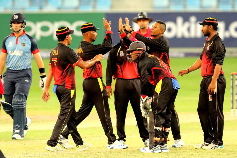 PNG secured their first ever qualification to the Men's T20 World Cup.