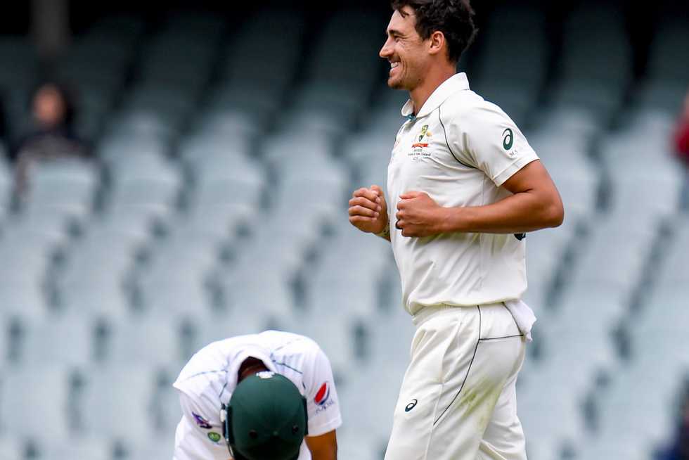 A 'subtle' tinkering to his bowling action during a Sheffield Shield games has reaped dividends in Adelaide against Pakistan for Mitchell Starc