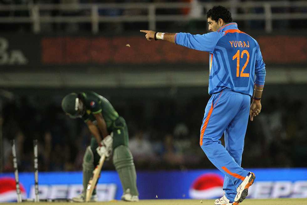 While he failed with the bat, Yuvraj Singh delivered with the ball in the semi-final 