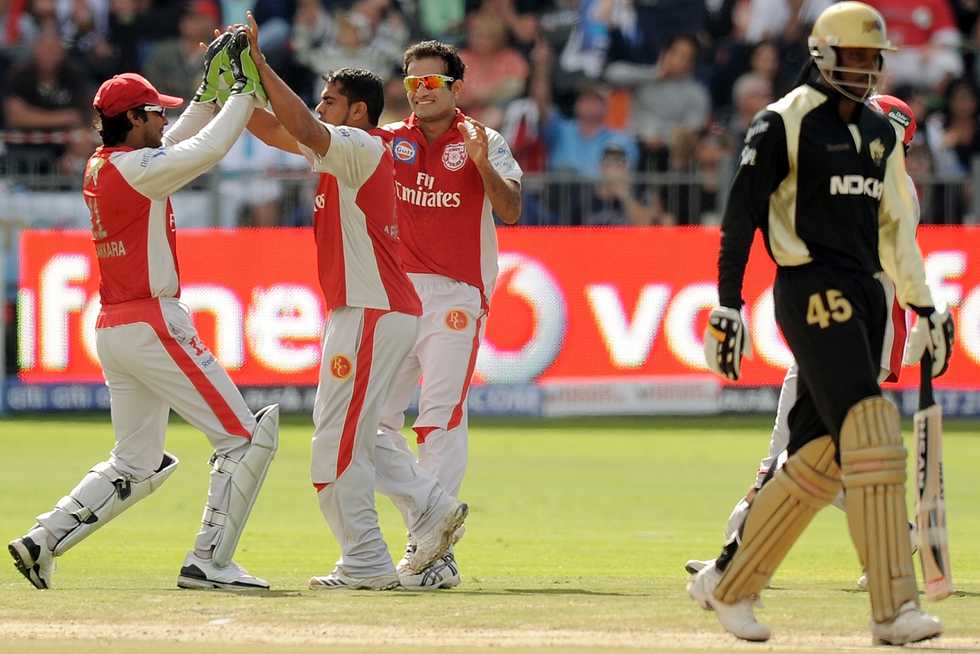 Chris Gayle's wicket was the last of Abdulla's strike in IPL 2009