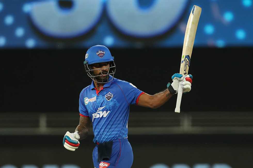 Dhawan kept attacking till he perished for a 33-ball 57 with a strike-rate of 172.