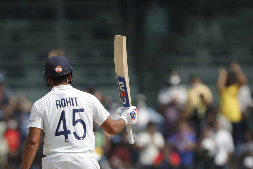 The innings progression from Rohit was markedly different this time