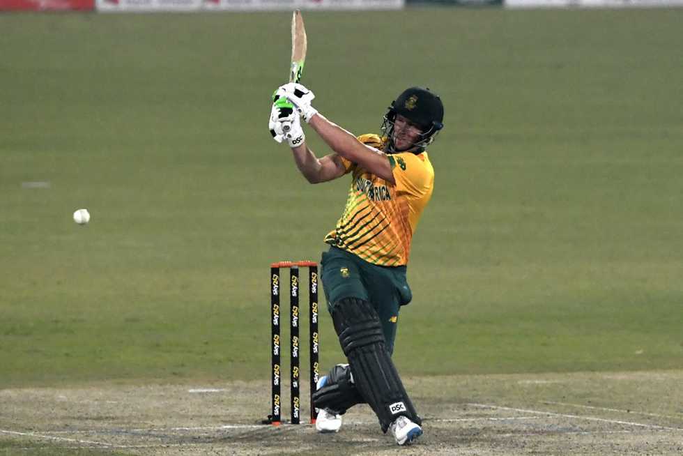 South Africa were 46/4 when Miller arrived at the scene of what was fast coagulating into a crime against batting. Twenty-five balls later they were 65/7. 