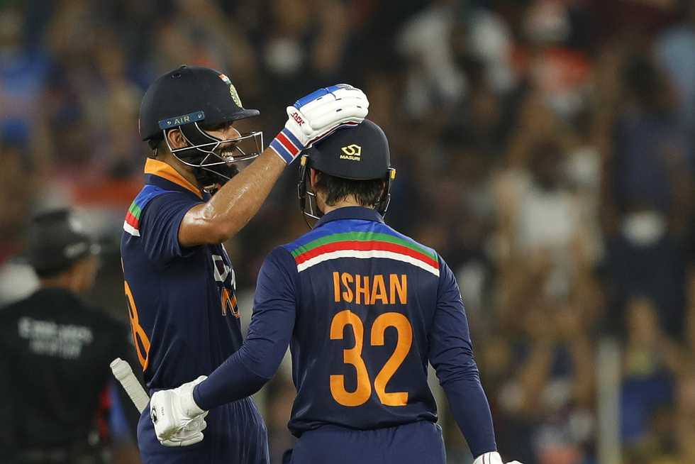 Ishan Kishan made a fifty on his T20I debut.