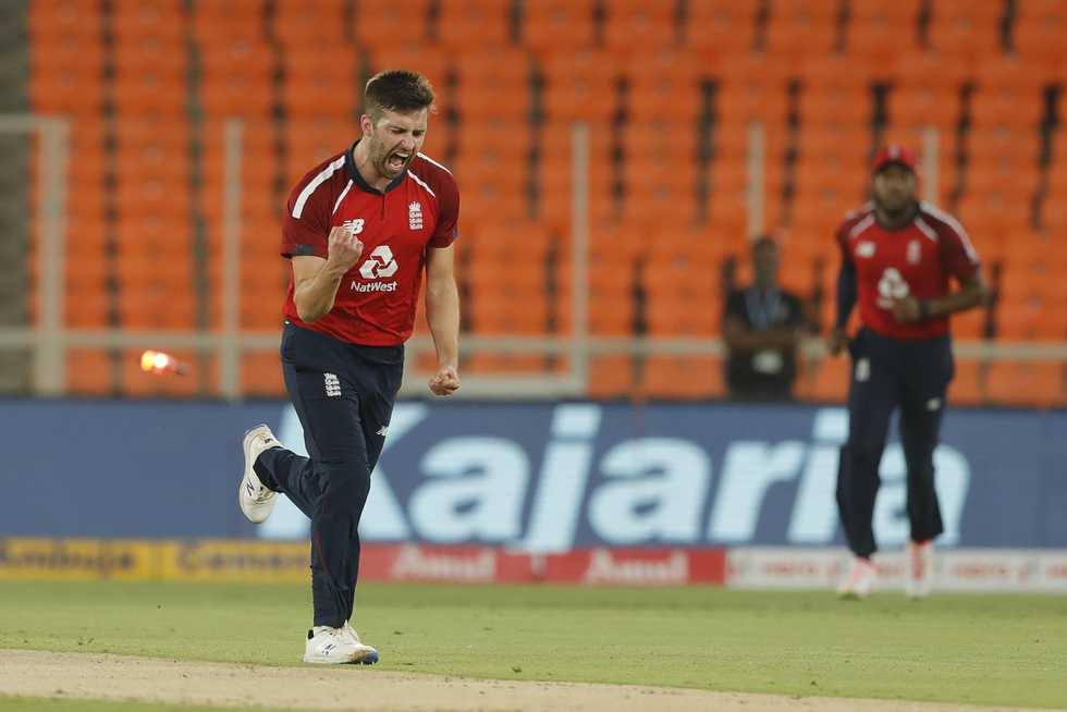 Mark Wood bowled at speeds around 150 kph, picking three wickets in the match