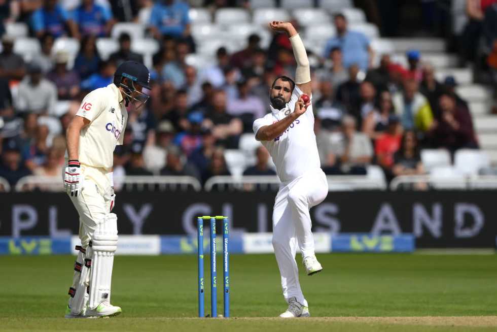 Shami conceded runs at an economy rate of 4.5