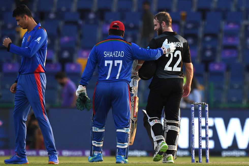 A post-match conversation where Shahzad spoke and Williamson listened