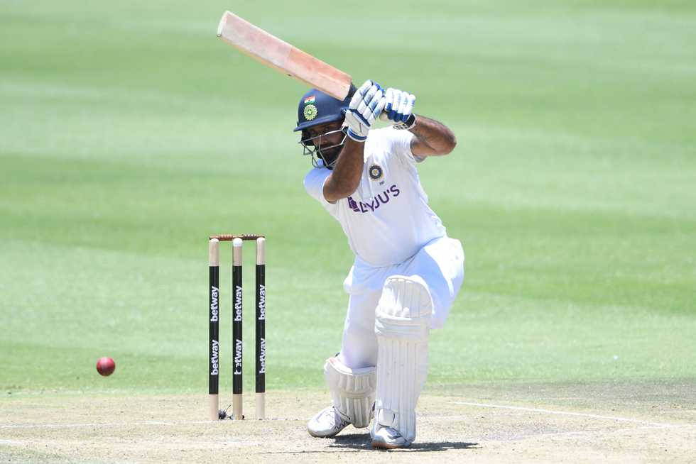 Hanuma Vihari's gutsy 40* pushed India to 266 in the second innings on a challenging surface