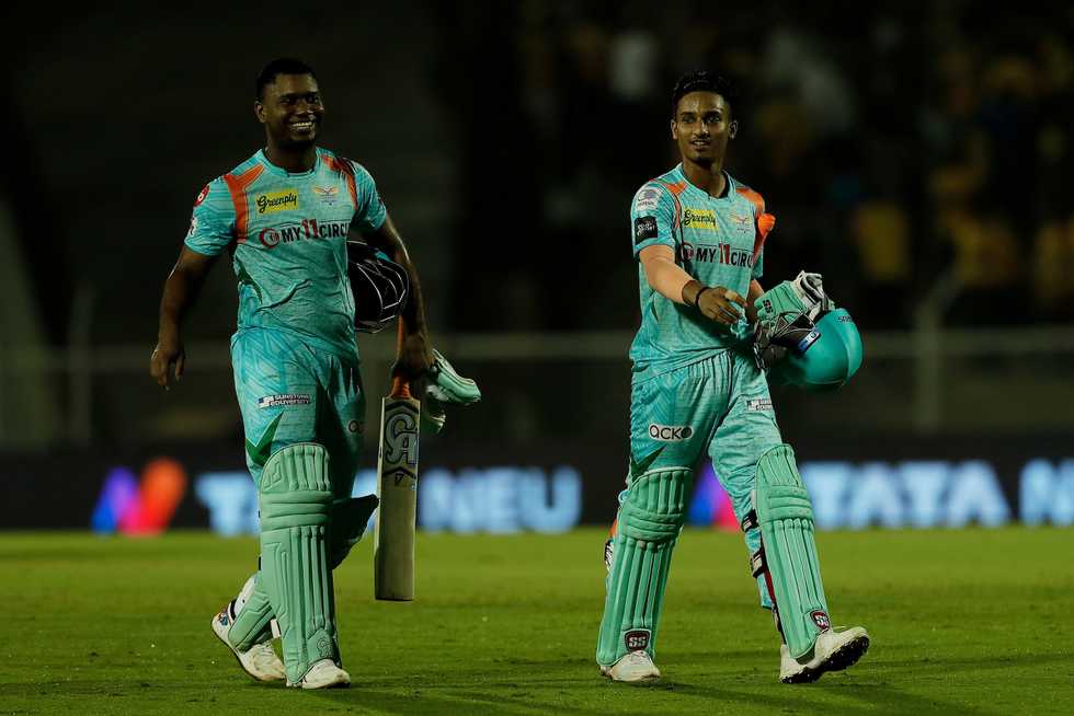 Lewis and Badoni walk off after IPL's fourth-highest run chase