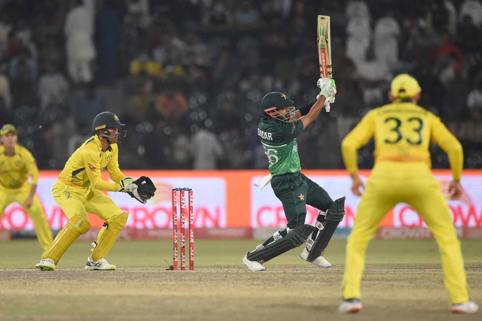 Babar is one of those few batters after all who can take you away from every other aspect of the match when he's holding court