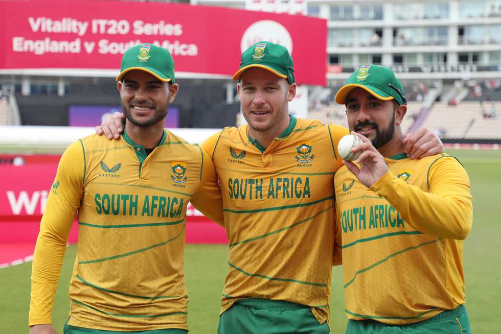 Reeza Hendricks and Tabraiz Shamsi were the star performers in South Africa's T20I series win against England