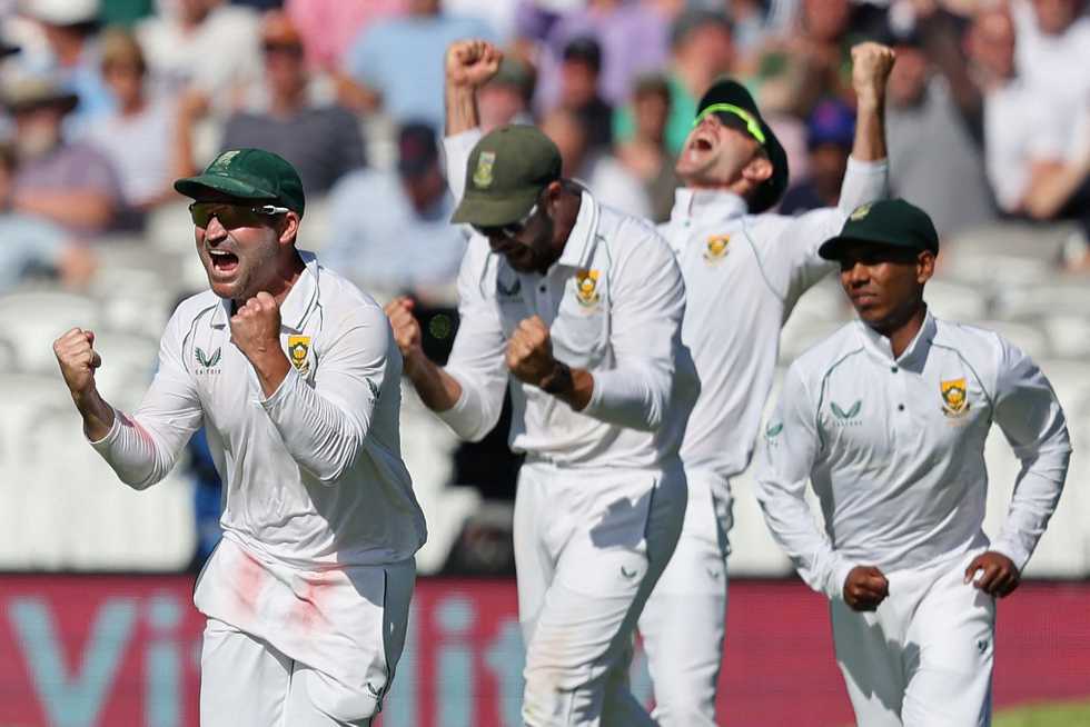 South Africa beat England by an innings inside two days of actual playing time