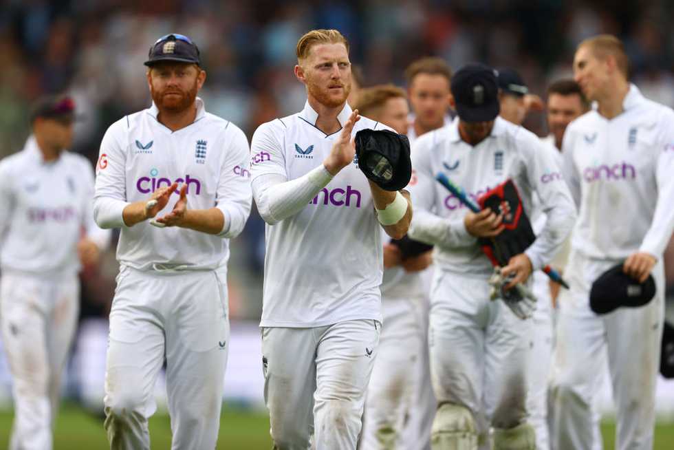 England won the second Test by an innings and 85 runs