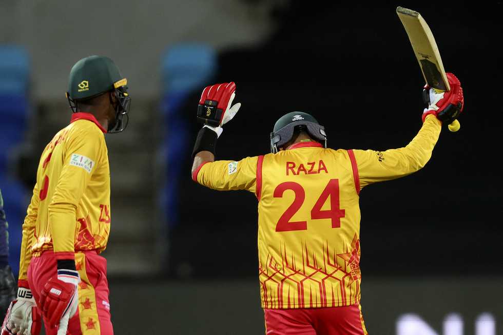 Sikandar Raza struck a 48-ball 82 before finishing with 1 for 22 to star in Zimbabwe's win against Ireland