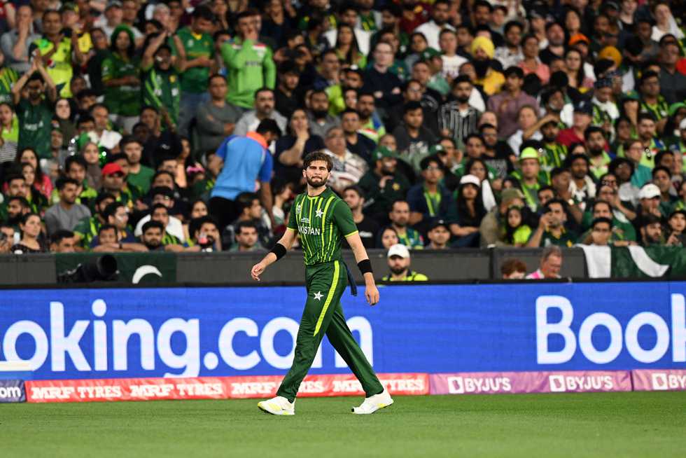 In a cruel twist of fate, Shaheen Afridi had (re)injured the same right knee while taking a catch at the deep