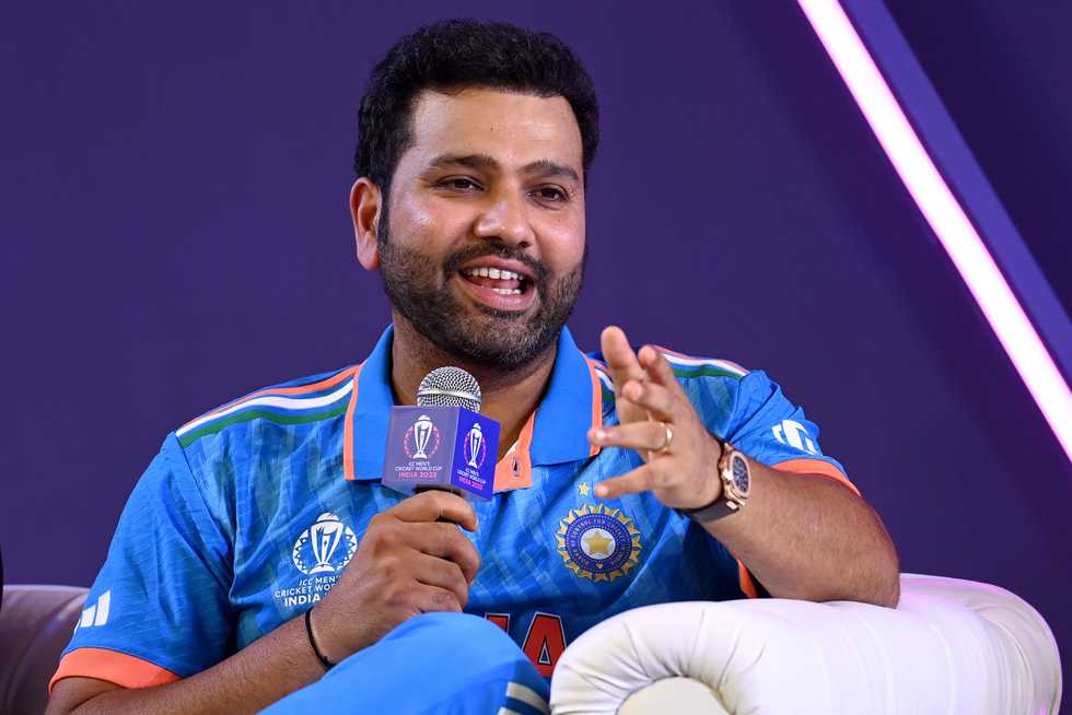 Rohit Sharma is the eighth man to captain India in a World Cup