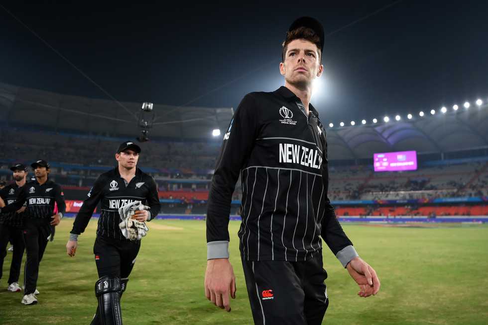 Mitchell Santner for once managed to be under the spotlight