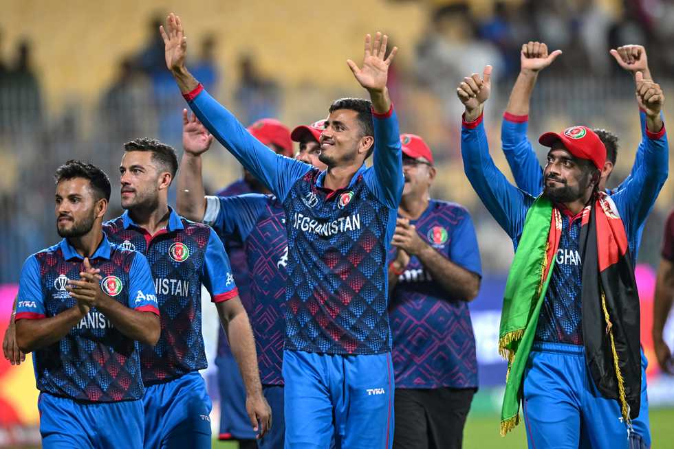 Afghanistan hardly gave an impression of being underdogs in the contest