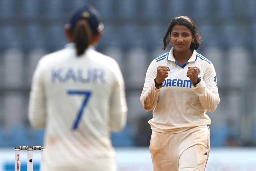 Sneh Rana dismissed half-centurion Tahlia McGrath before wrapping up the tail