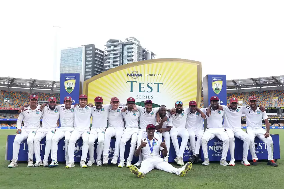 West Indies drew the series in Australia 1-1