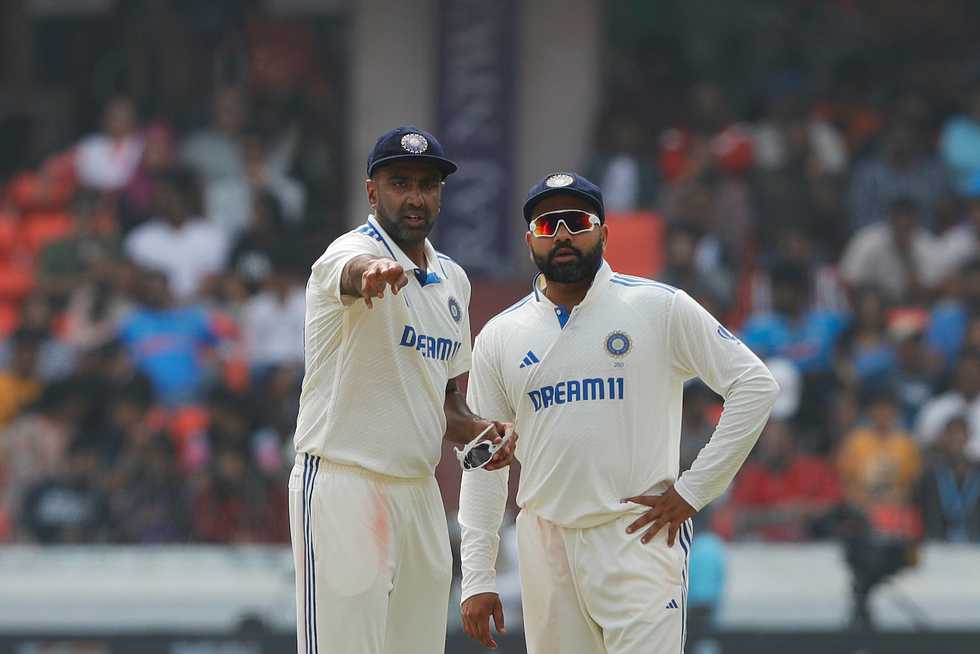 This was the first occurrence of both Ashwin and Jadeja conceding 100+ runs each in the second innings of a home Test across 51 appearances.