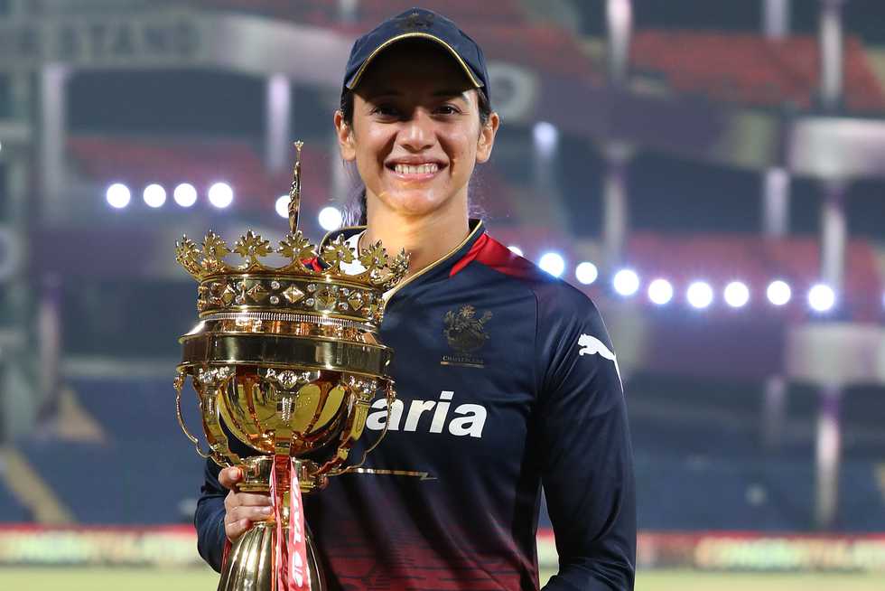 "I was really calm today, which was a real learning for me" - Mandhana after RCB's title win