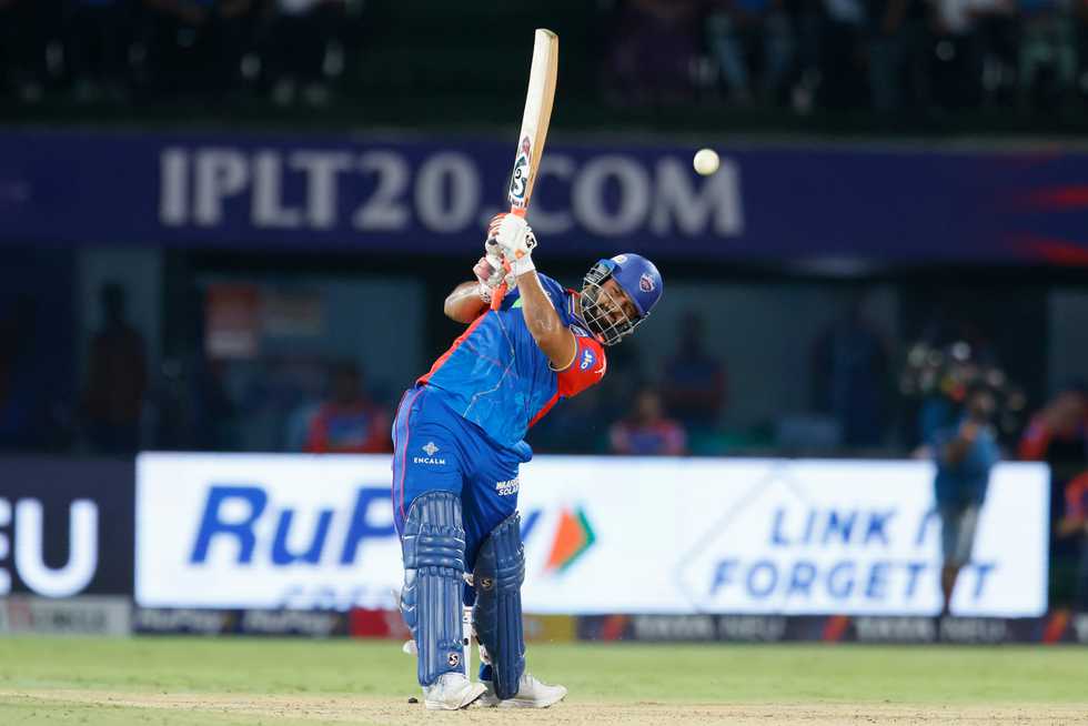 Rishabh Pant batted his way to a welcome half-century that was scored to the soundtrack of Dhoni chants