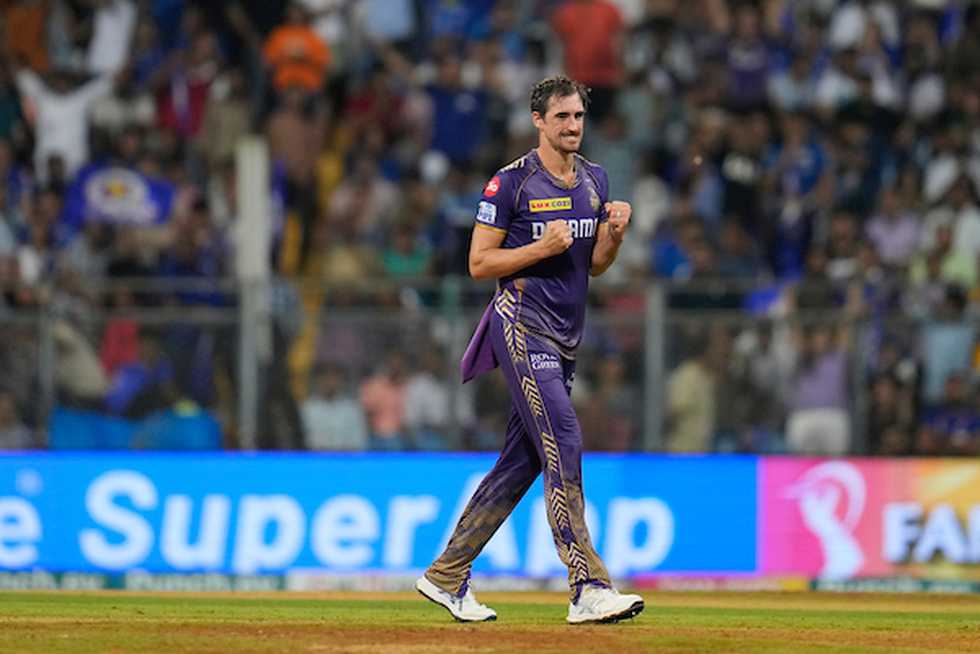 Starc finished with a four-fer to wrap up the win for KKR.