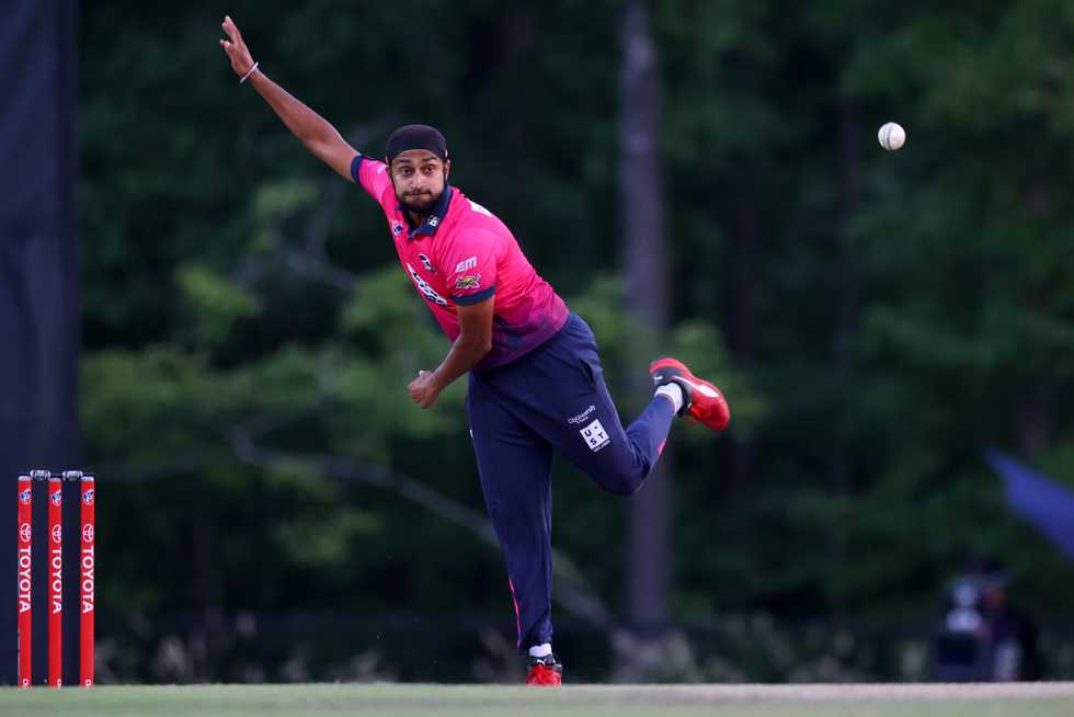 Harmeet Singh's rise with bat and ball has been pivotal to USA's progress [File photo]