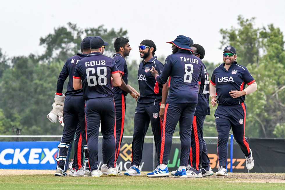 The USA team created history by beating Bangladesh in a T20I series