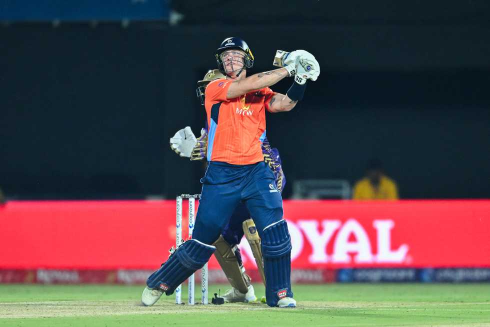 Finn Allen smashed five sixes in five deliveries against LAKR