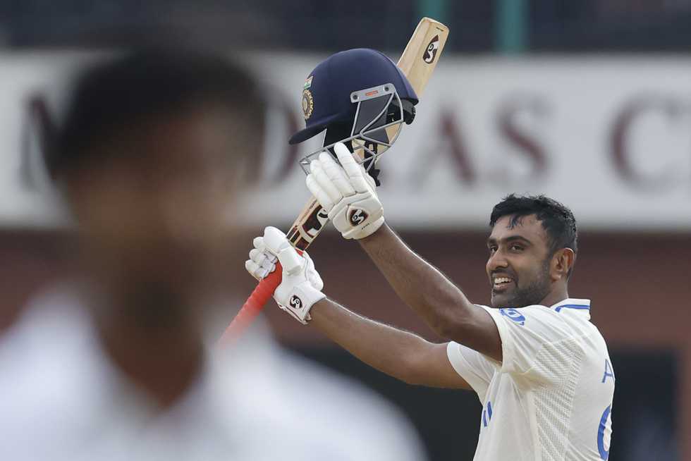 Ashwin showed India the way with his sixth Test century 