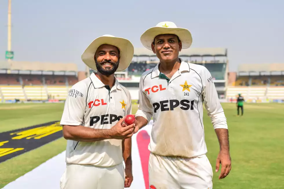 Sajid Khan and Noman Ali picked all 20 England wickets between them, which is only the second time that two spinners have done it in Test cricket