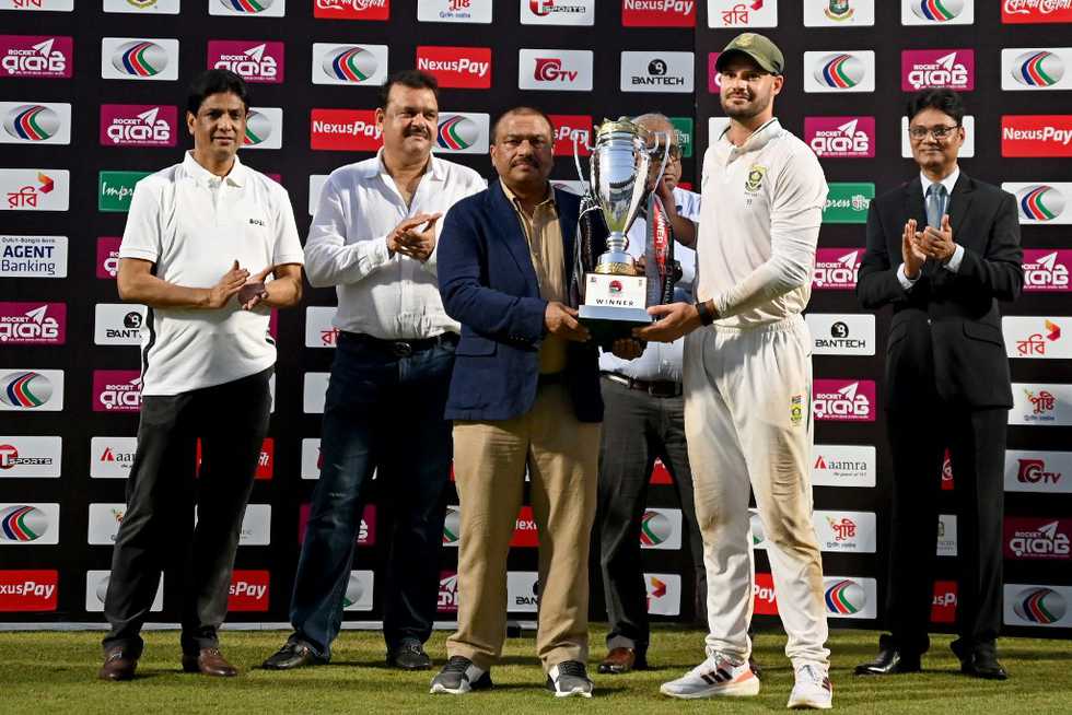 South Africa wrapped up the Test series win in Chattogram in some style