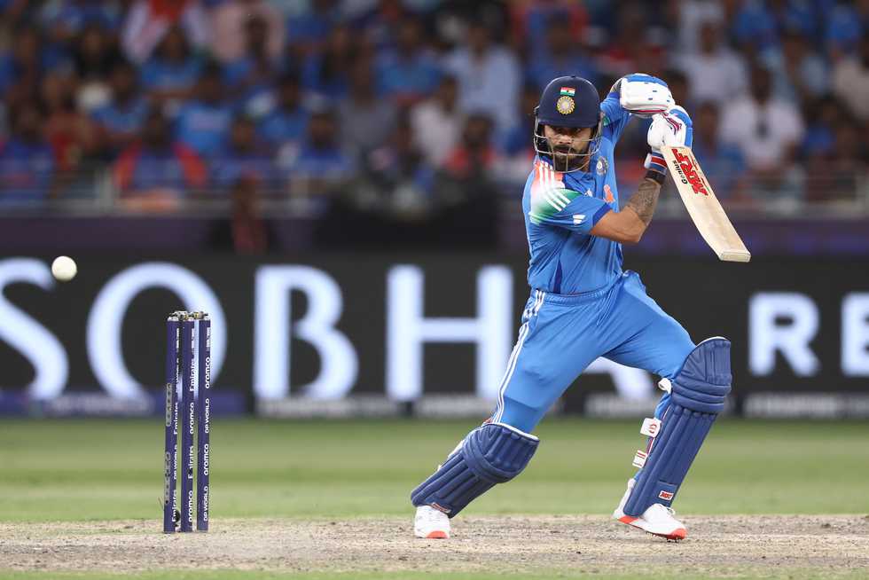 "I was pretty happy knocking ones around," Kohli said